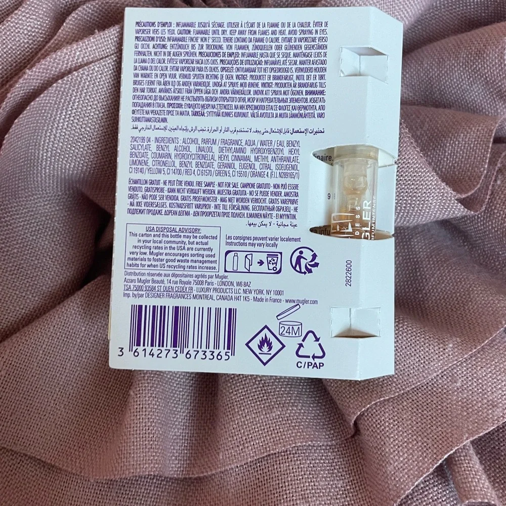 New Alien Goddess Mugler sample